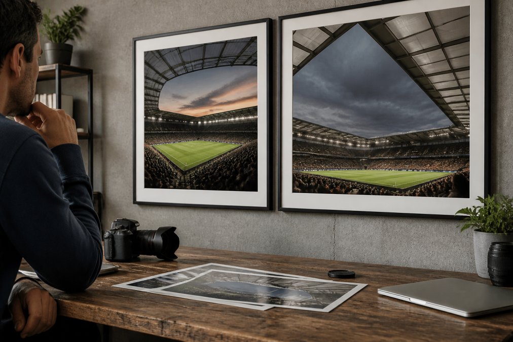 How to Display Stadium Photography: A 2026 Fan's Guide