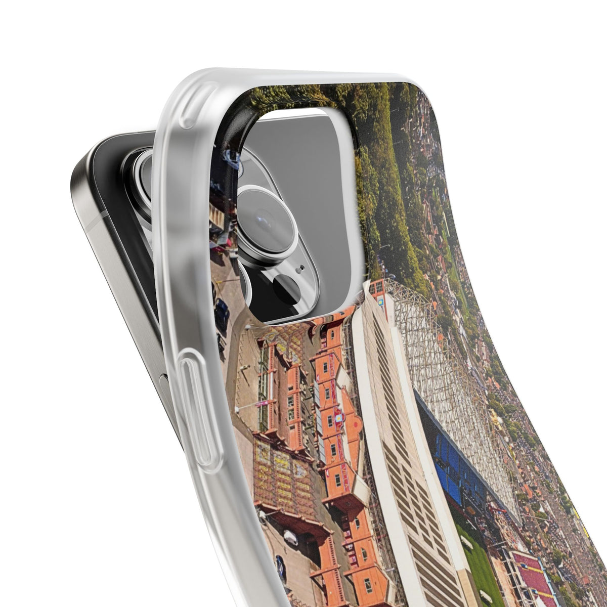 Villa Park Aerial Phone Case — Flexible Protective Flexi Case (Aston Villa, AVFC)