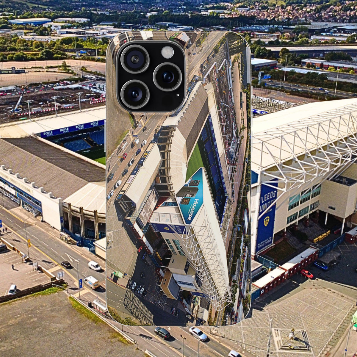 Leeds United — Elland Road Stadium — Flexi Phone Case — Yorkshire
