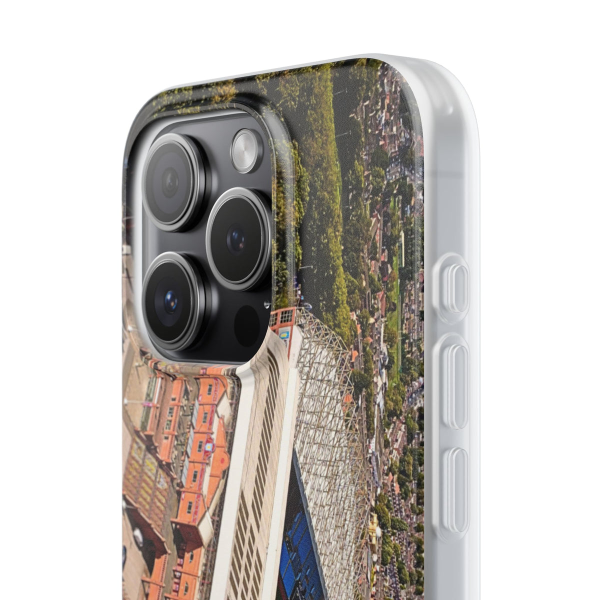 Villa Park Aerial Phone Case — Flexible Protective Flexi Case (Aston Villa, AVFC)