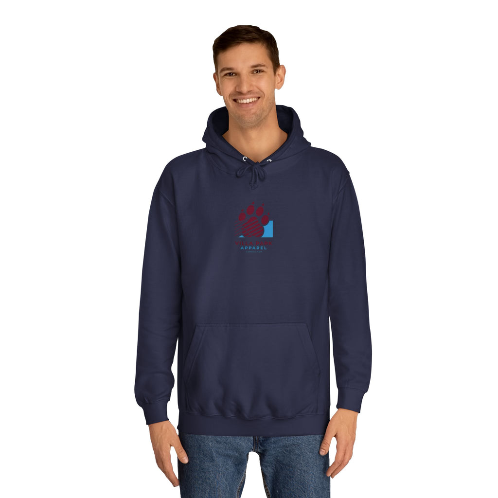 Villa Apparel Paw Hoodie — University Crest Pullover