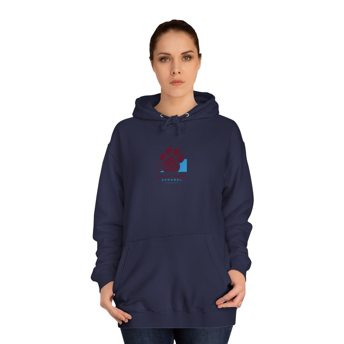 Villa Apparel Paw Hoodie — University Crest Pullover