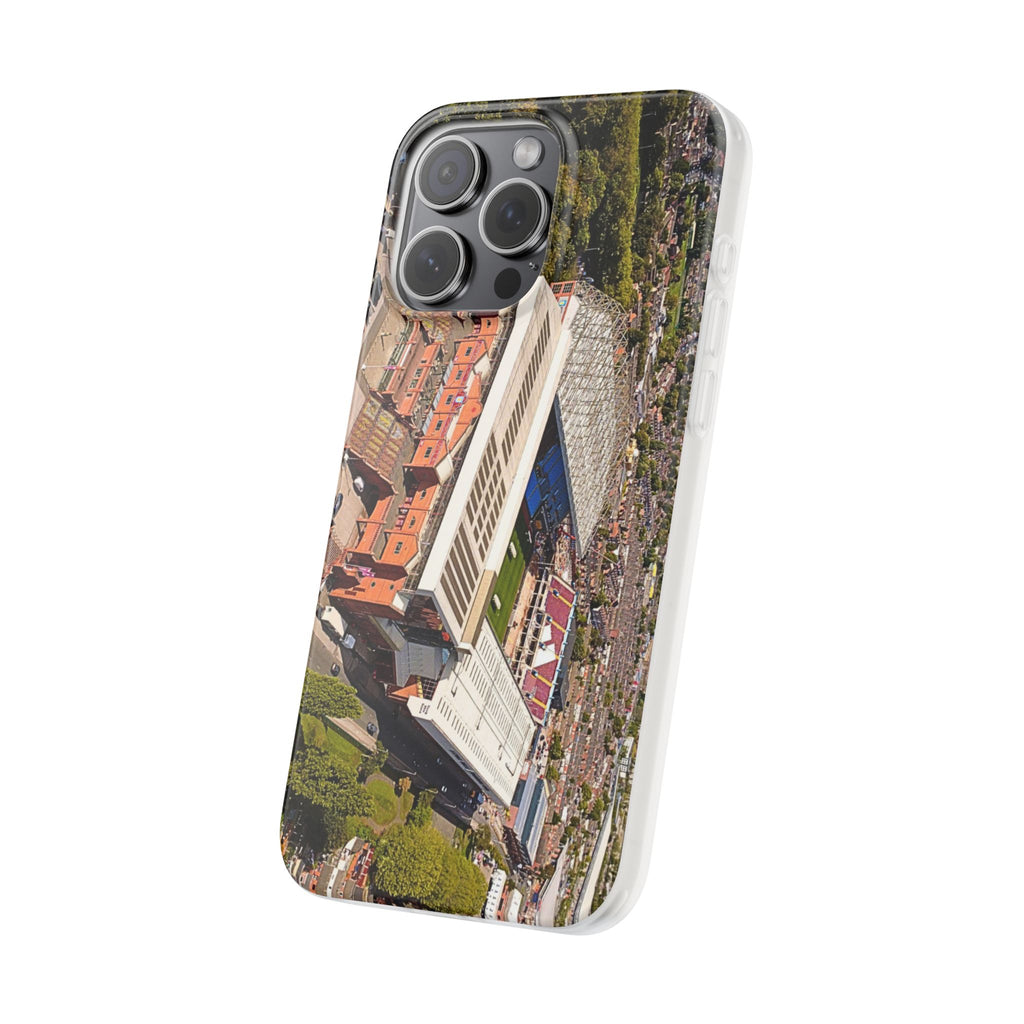 Villa Park Aerial Phone Case — Flexible Protective Flexi Case (Aston Villa, AVFC)
