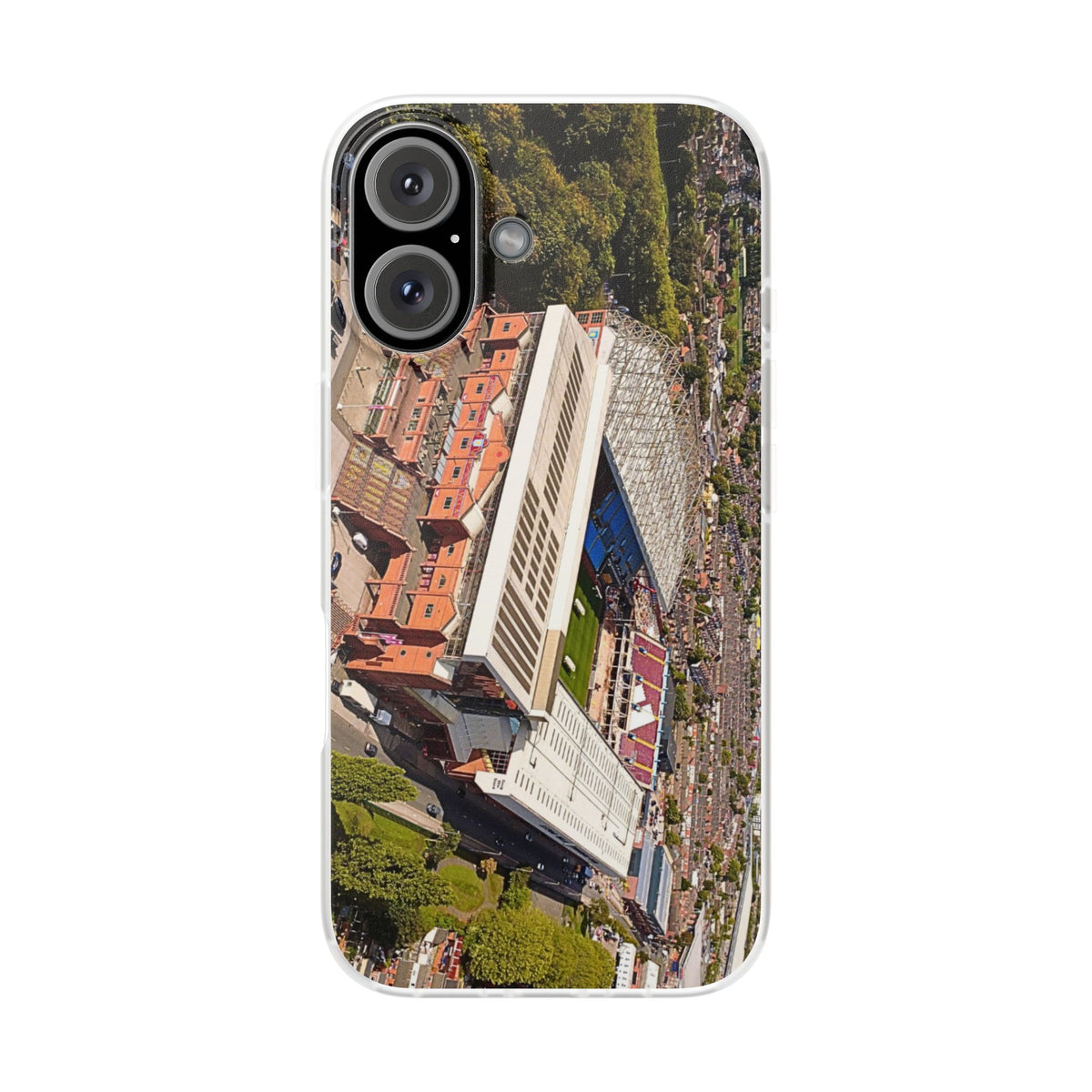 Villa Park Aerial Phone Case — Flexible Protective Flexi Case (Aston Villa, AVFC)
