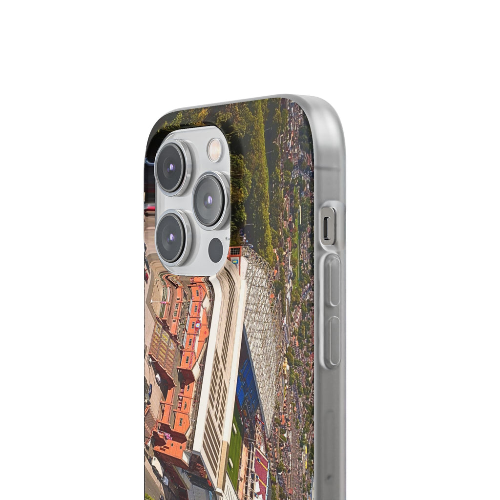 Villa Park Aerial Phone Case — Flexible Protective Flexi Case (Aston Villa, AVFC)