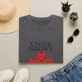Manchester United Heritage Tee — "UNITED HERITAGE" Red Jersey Graphic 
