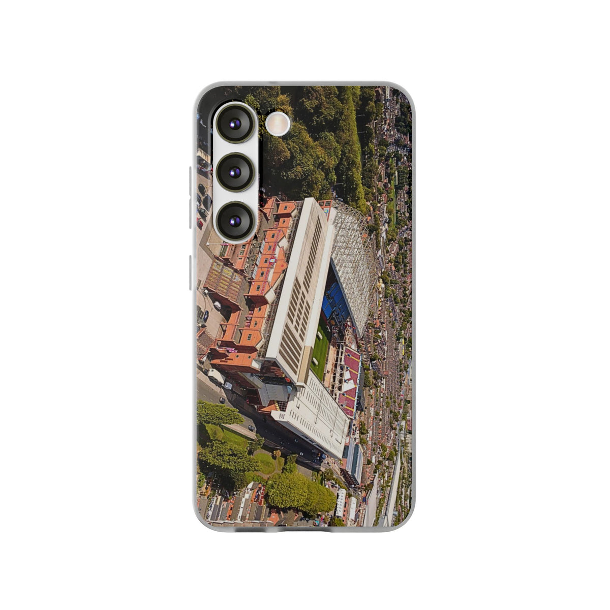 Villa Park Aerial Phone Case — Flexible Protective Flexi Case (Aston Villa, AVFC)