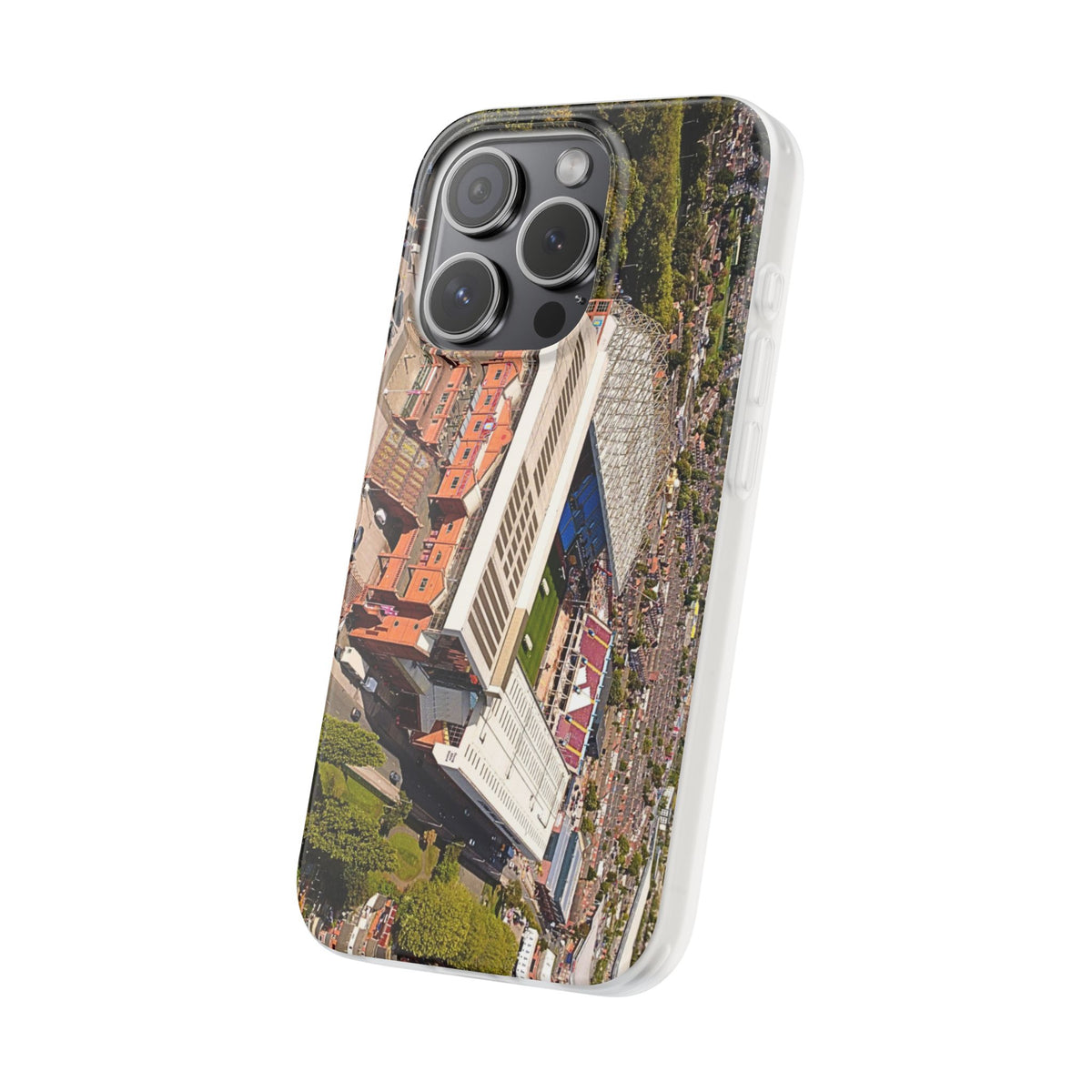 Villa Park Aerial Phone Case — Flexible Protective Flexi Case (Aston Villa, AVFC)