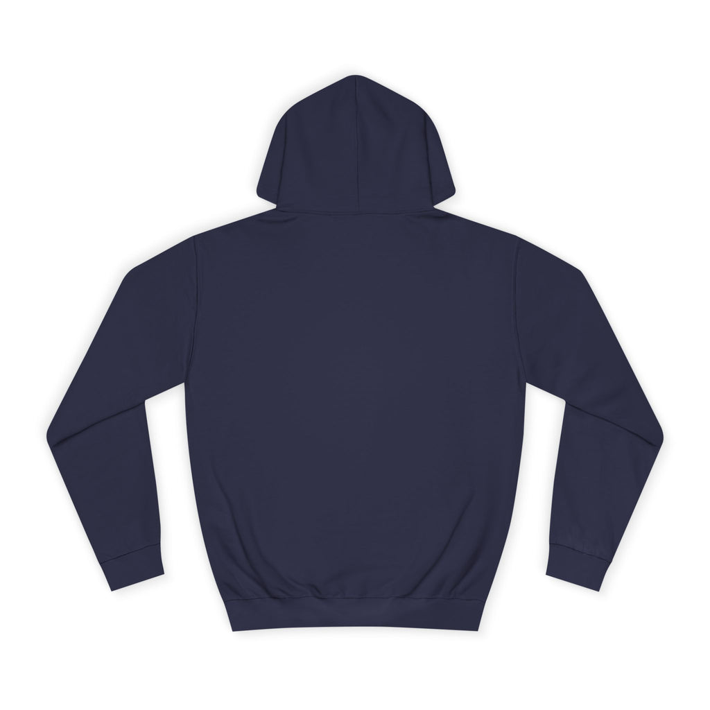 Classic College Crest Hoodie — Unisex Campus Sweatshirt