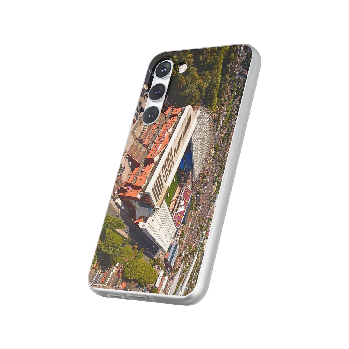 Villa Park Aerial Phone Case — Flexible Protective Flexi Case (Aston Villa, AVFC)