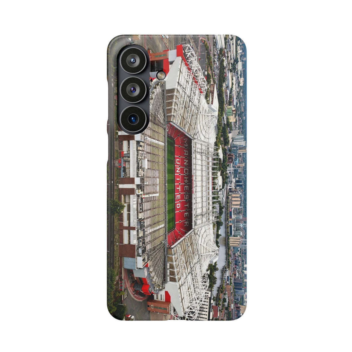Old Trafford Aerial Side View — Manchester United — Premium Phone Case