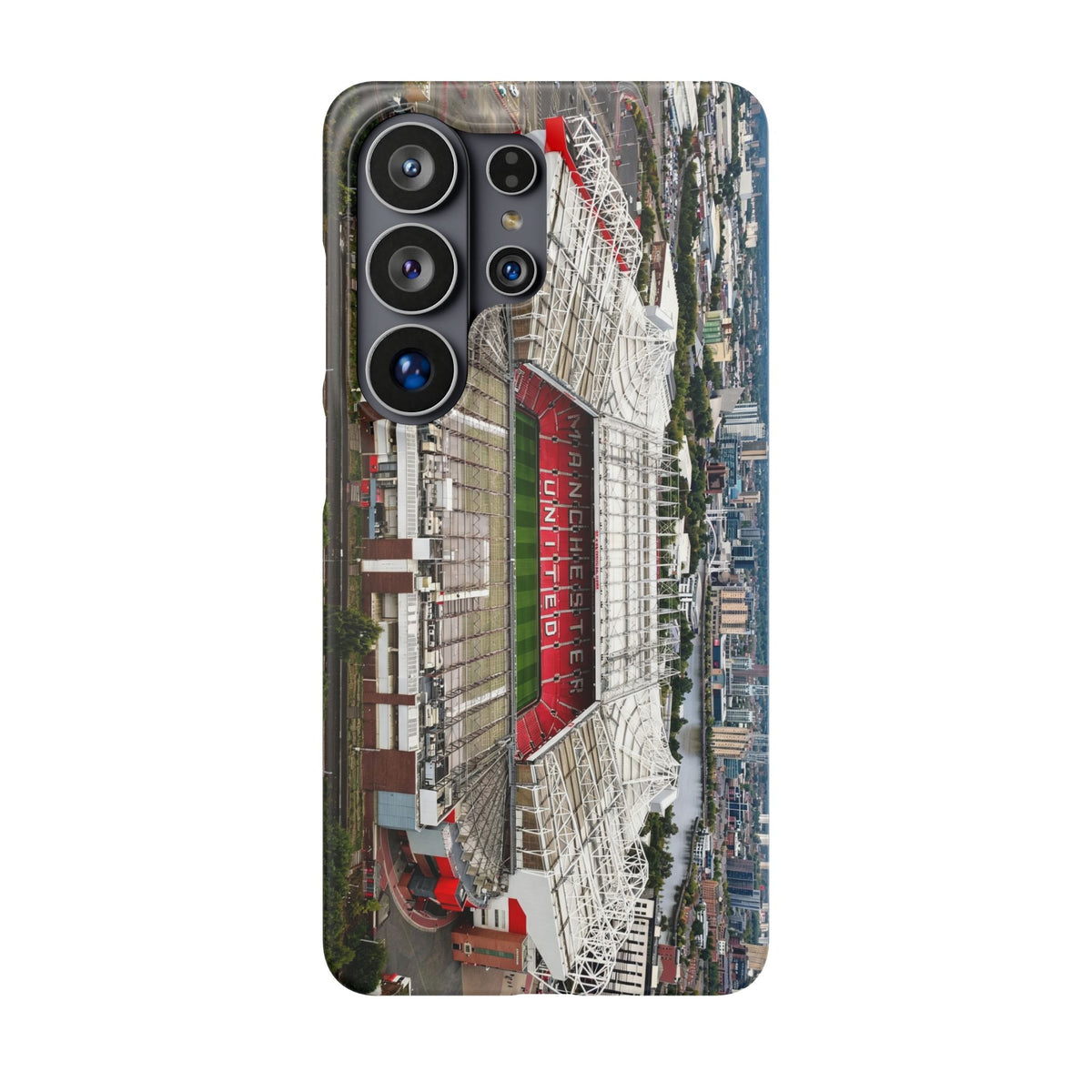 Old Trafford Aerial Side View — Manchester United — Premium Phone Case