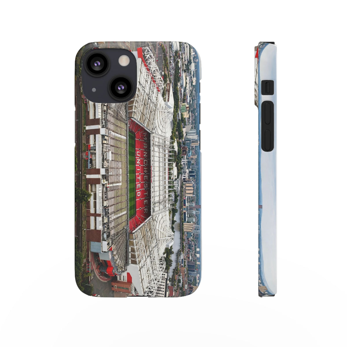 Old Trafford Aerial Side View — Manchester United — Premium Phone Case