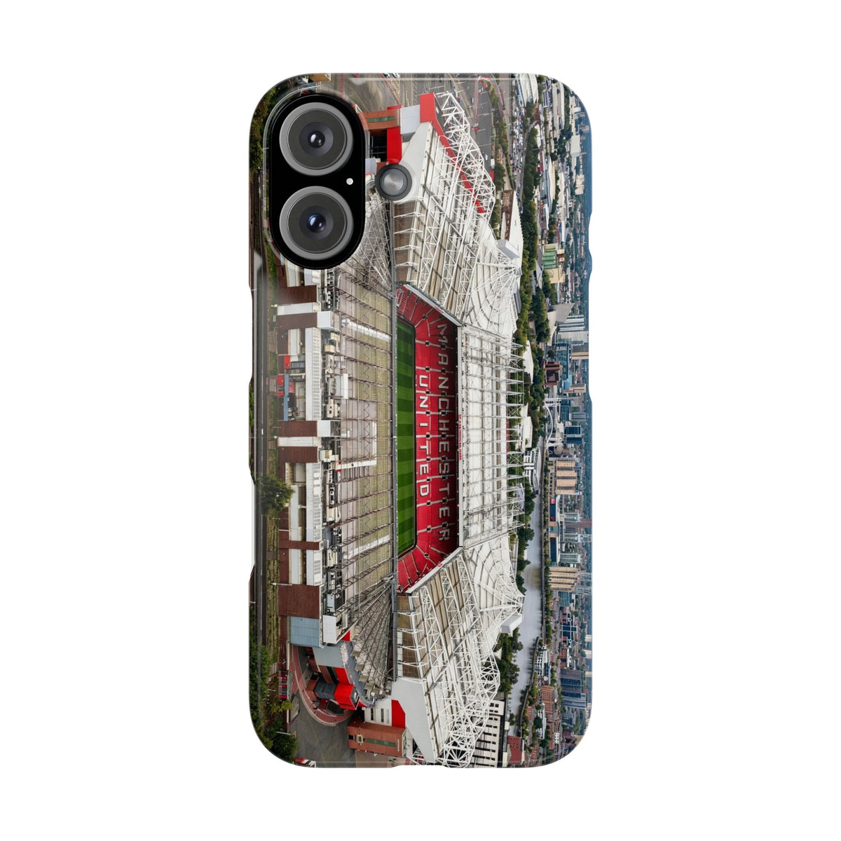 Old Trafford Aerial Side View — Manchester United — Premium Phone Case