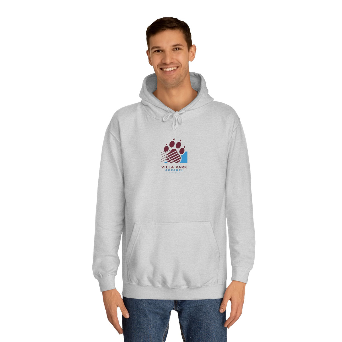 Villa Apparel Paw Hoodie — University Crest Pullover