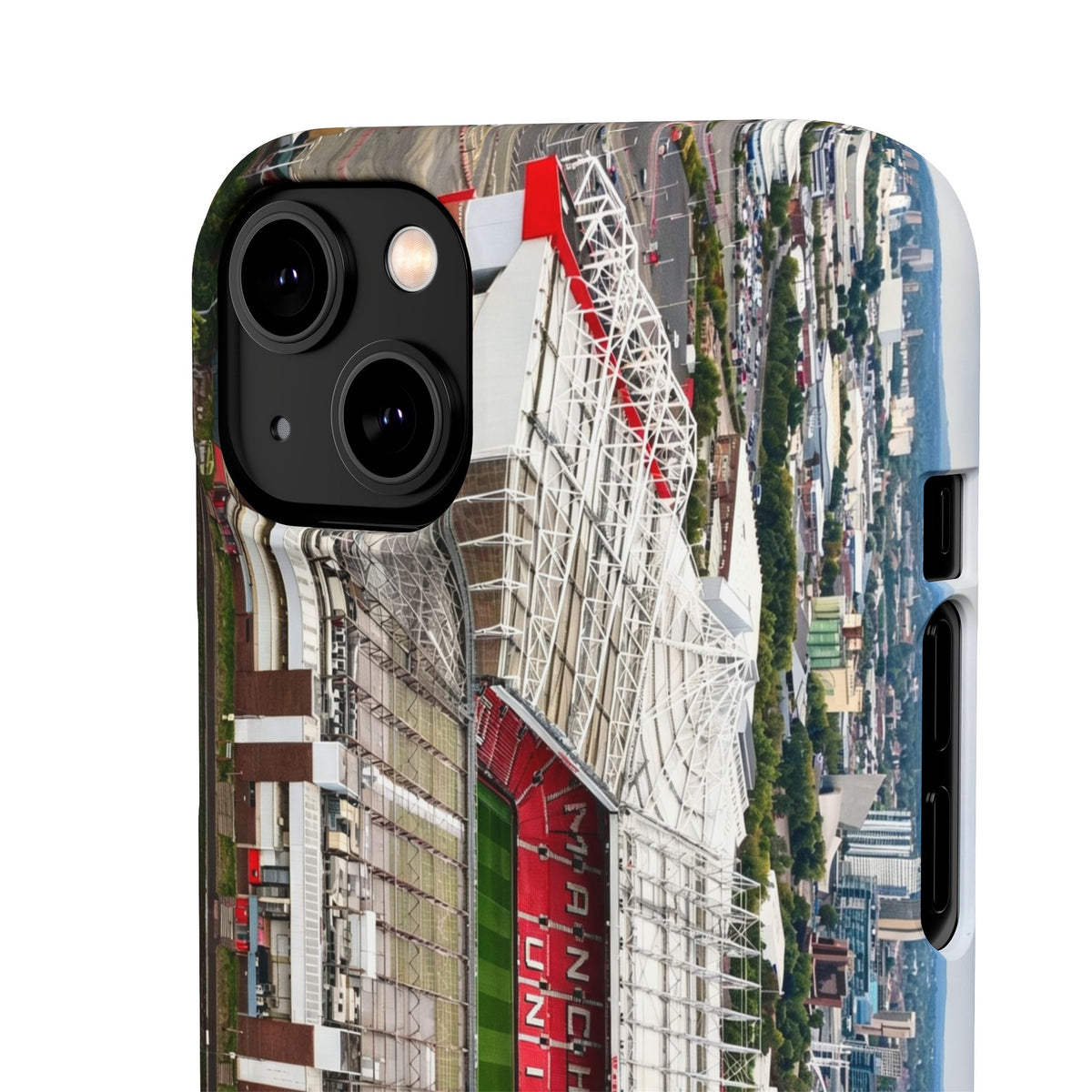 Old Trafford Aerial Side View — Manchester United — Premium Phone Case