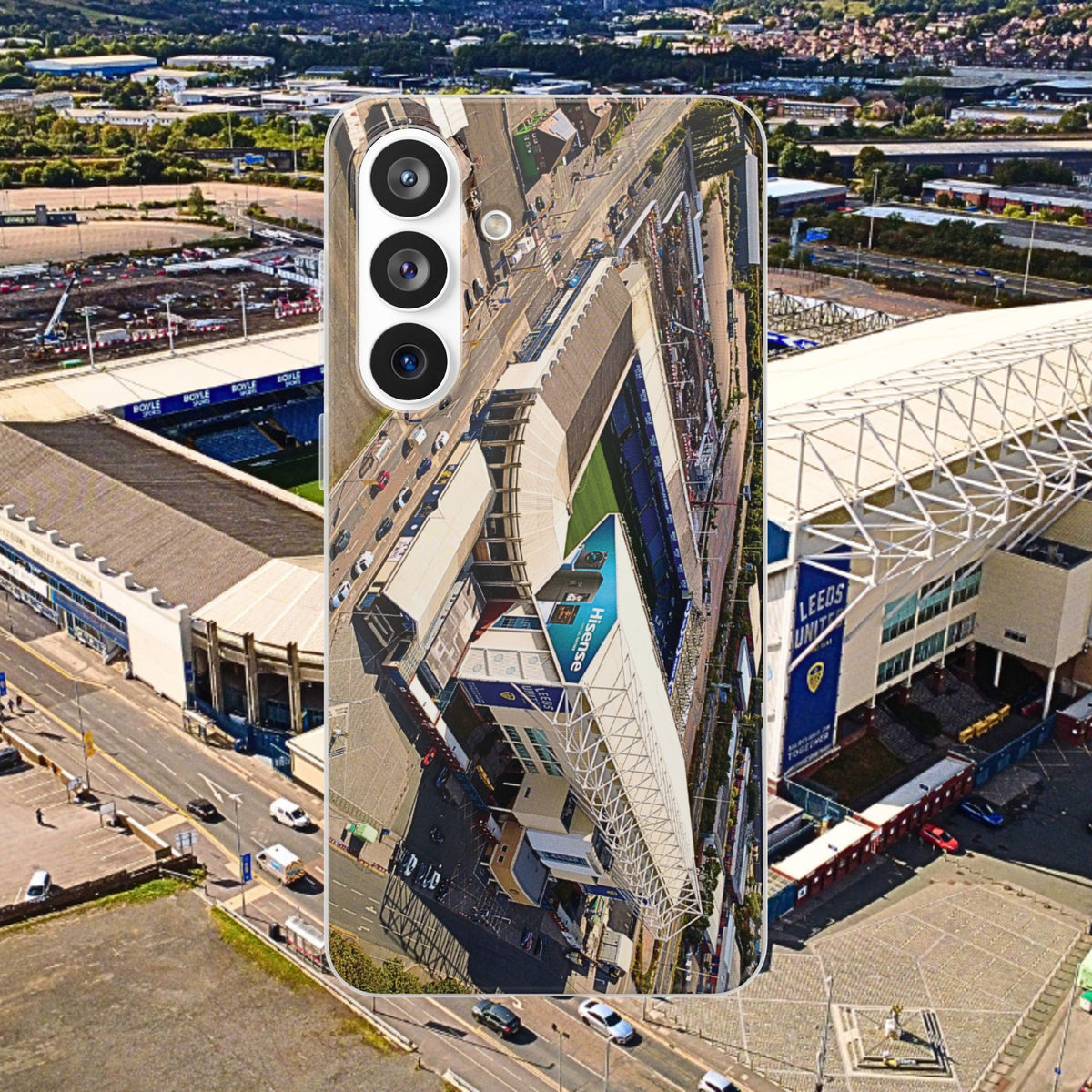 Leeds United — Elland Road Stadium — Flexi Phone Case — Yorkshire