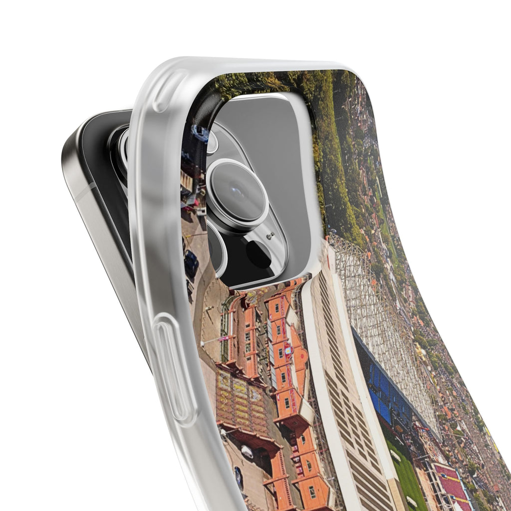 Villa Park Aerial Phone Case — Flexible Protective Flexi Case (Aston Villa, AVFC)
