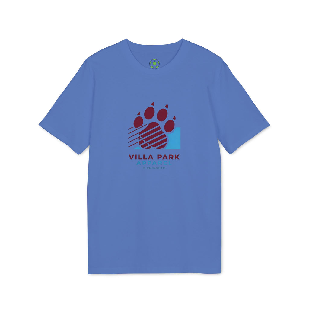 Villa Park Paw Retro Athletic T-Shirt — Vintage Maroon Paw Logo