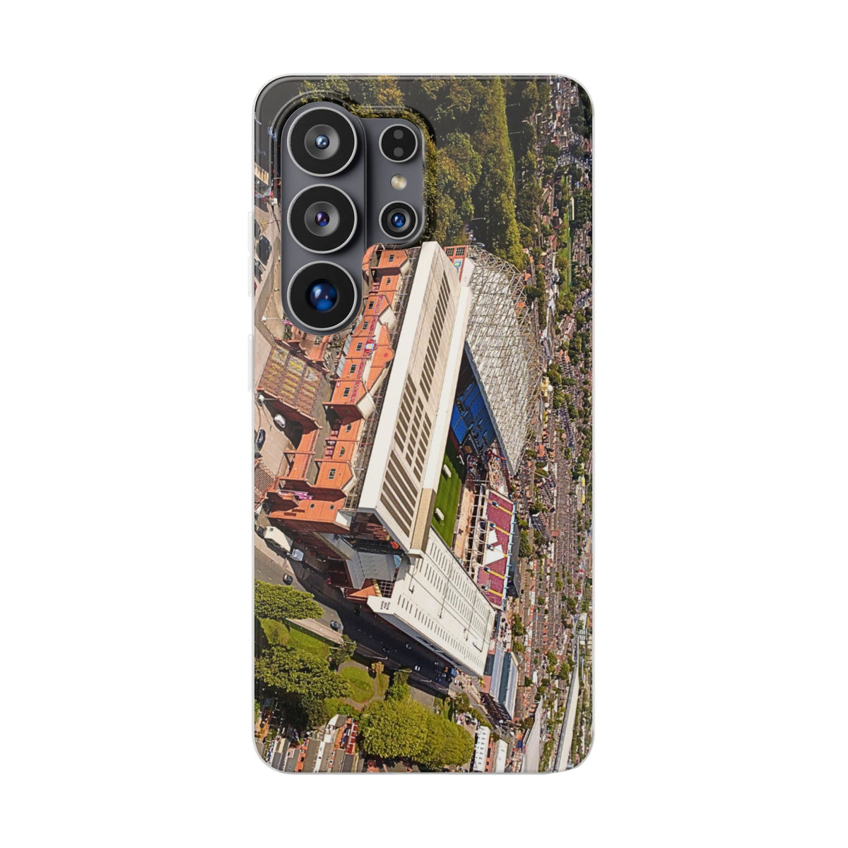 Villa Park Aerial Phone Case — Flexible Protective Flexi Case (Aston Villa, AVFC)