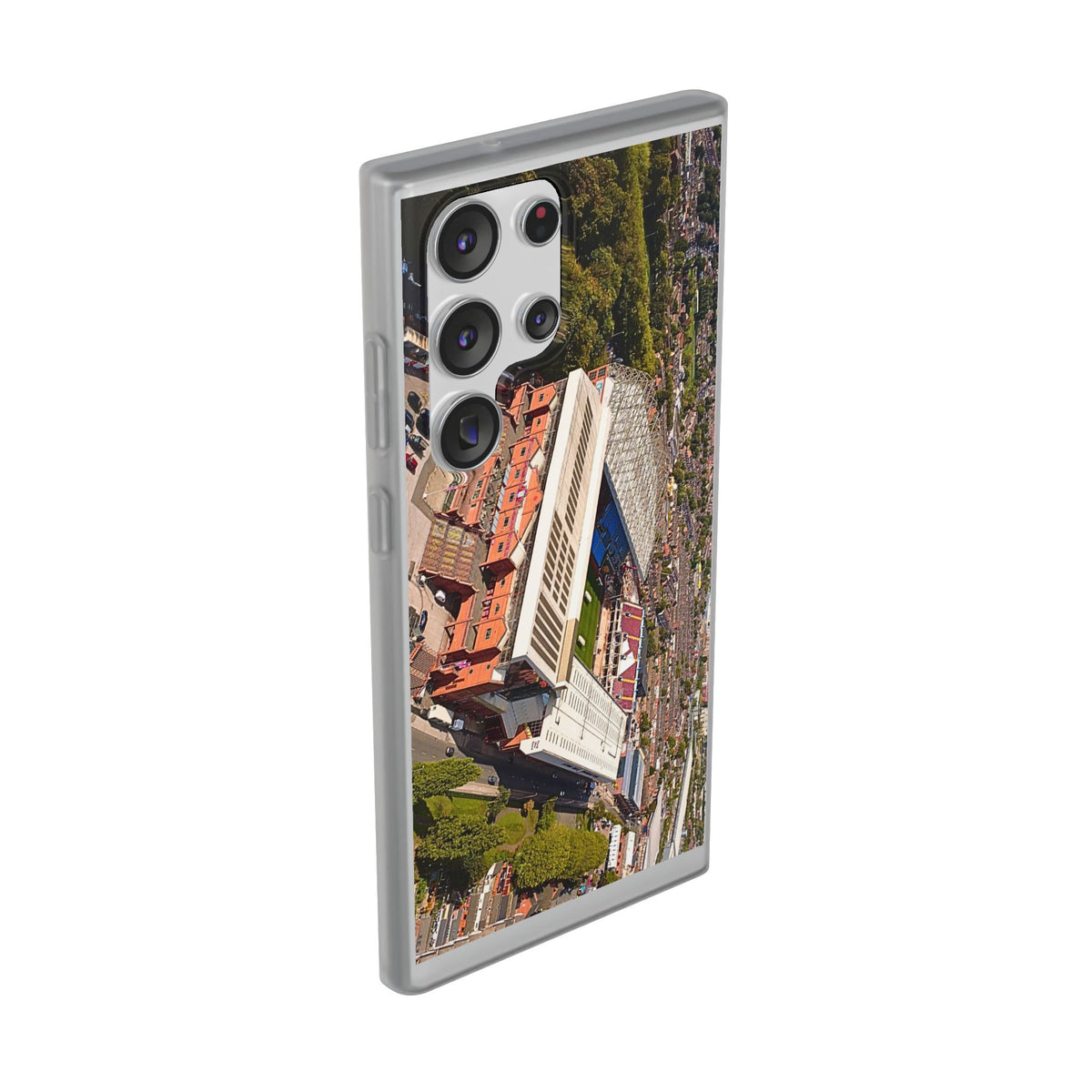 Villa Park Aerial Phone Case — Flexible Protective Flexi Case (Aston Villa, AVFC)
