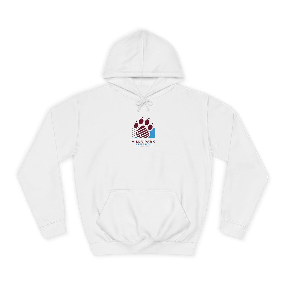 Villa Apparel Paw Hoodie — University Crest Pullover