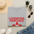 Liverpool Heritage Tee — Retro Football Shirt Collage