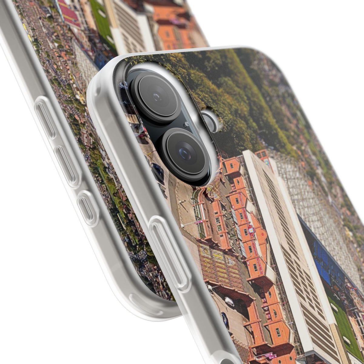 Villa Park Aerial Phone Case — Flexible Protective Flexi Case (Aston Villa, AVFC)