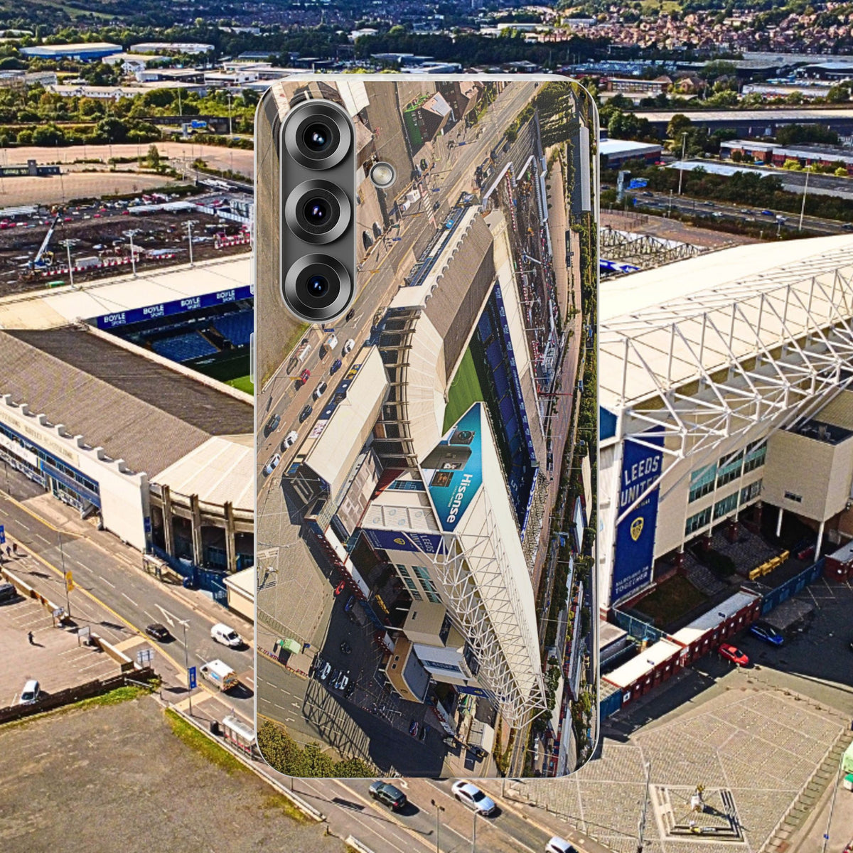 Leeds United — Elland Road Stadium — Flexi Phone Case — Yorkshire