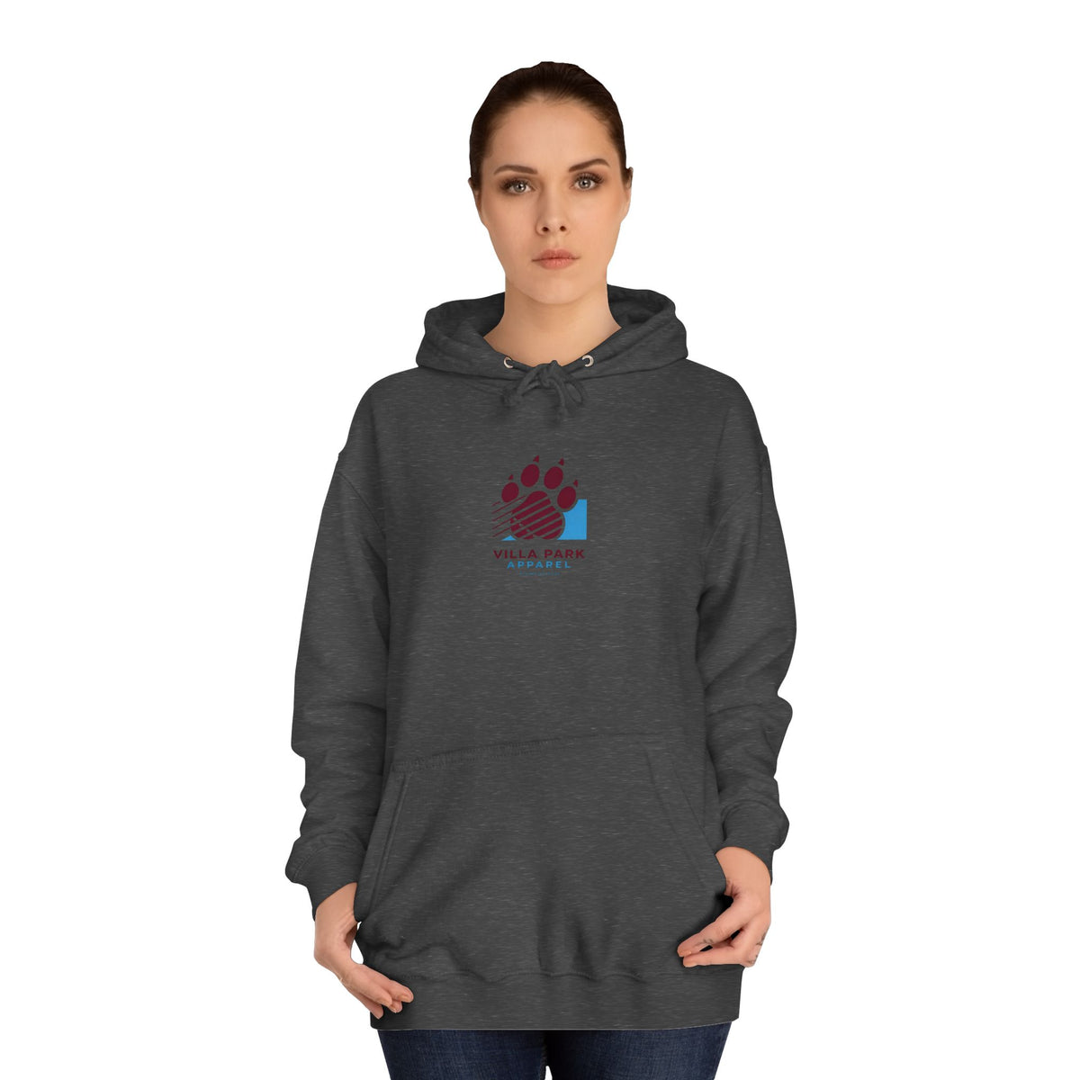 Villa Apparel Paw Hoodie — University Crest Pullover