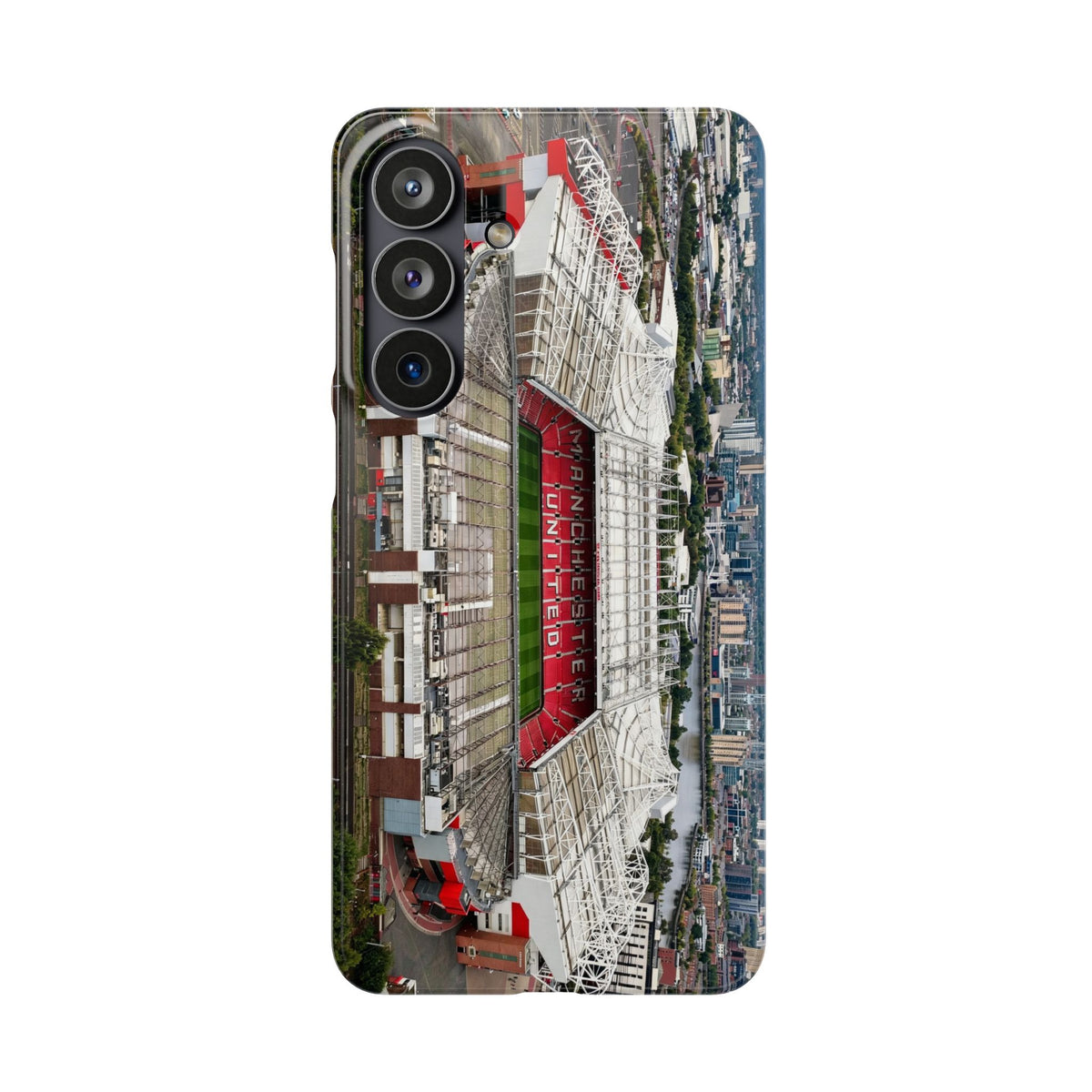 Old Trafford Aerial Side View — Manchester United — Premium Phone Case
