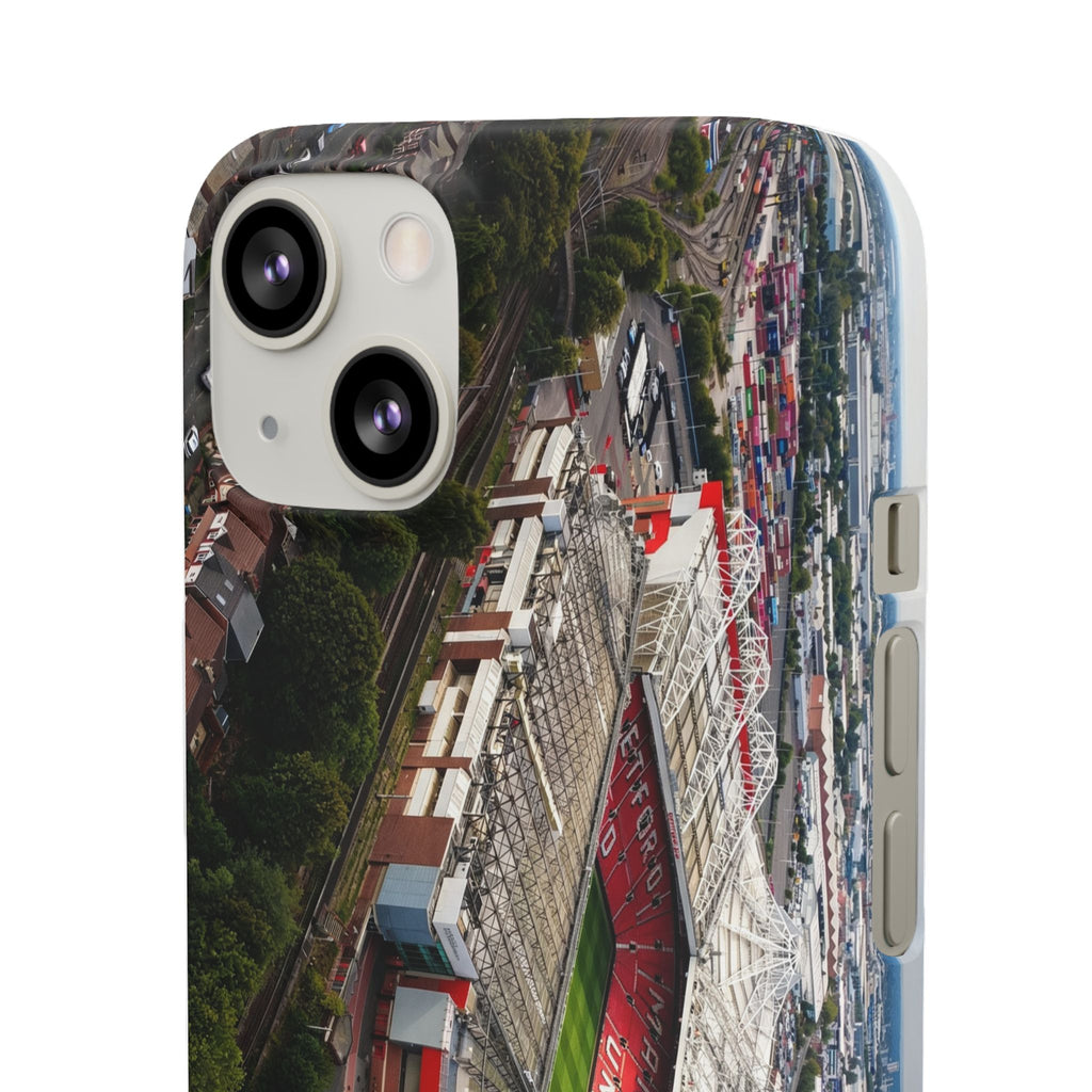 Manchester United, Old Trafford Print Phone Case.