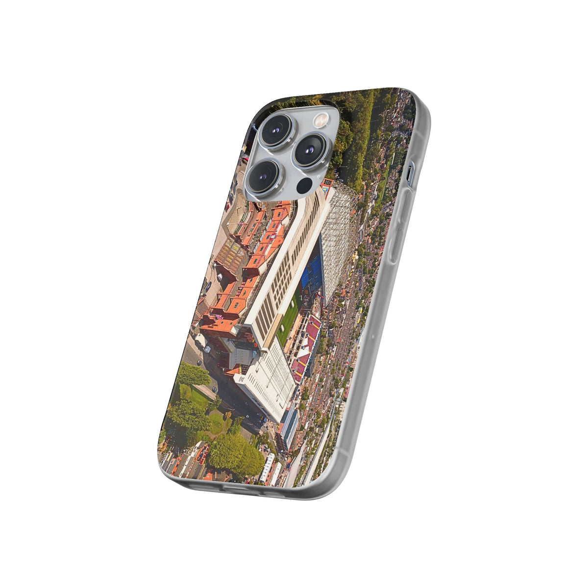 Villa Park Aerial Phone Case — Flexible Protective Flexi Case (Aston Villa, AVFC)