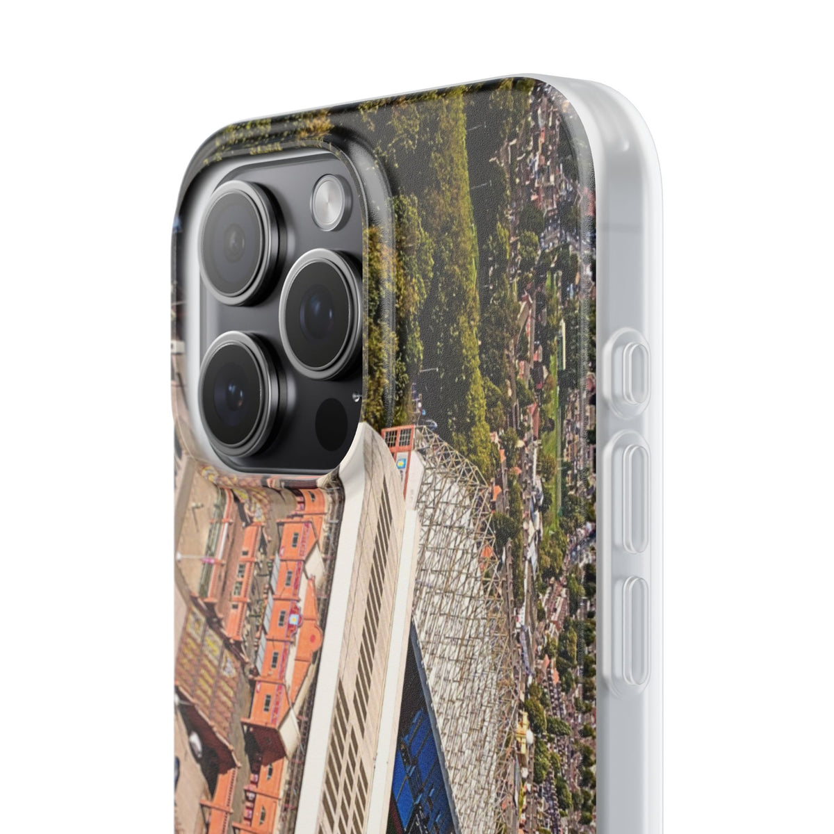 Villa Park Aerial Phone Case — Flexible Protective Flexi Case (Aston Villa, AVFC)