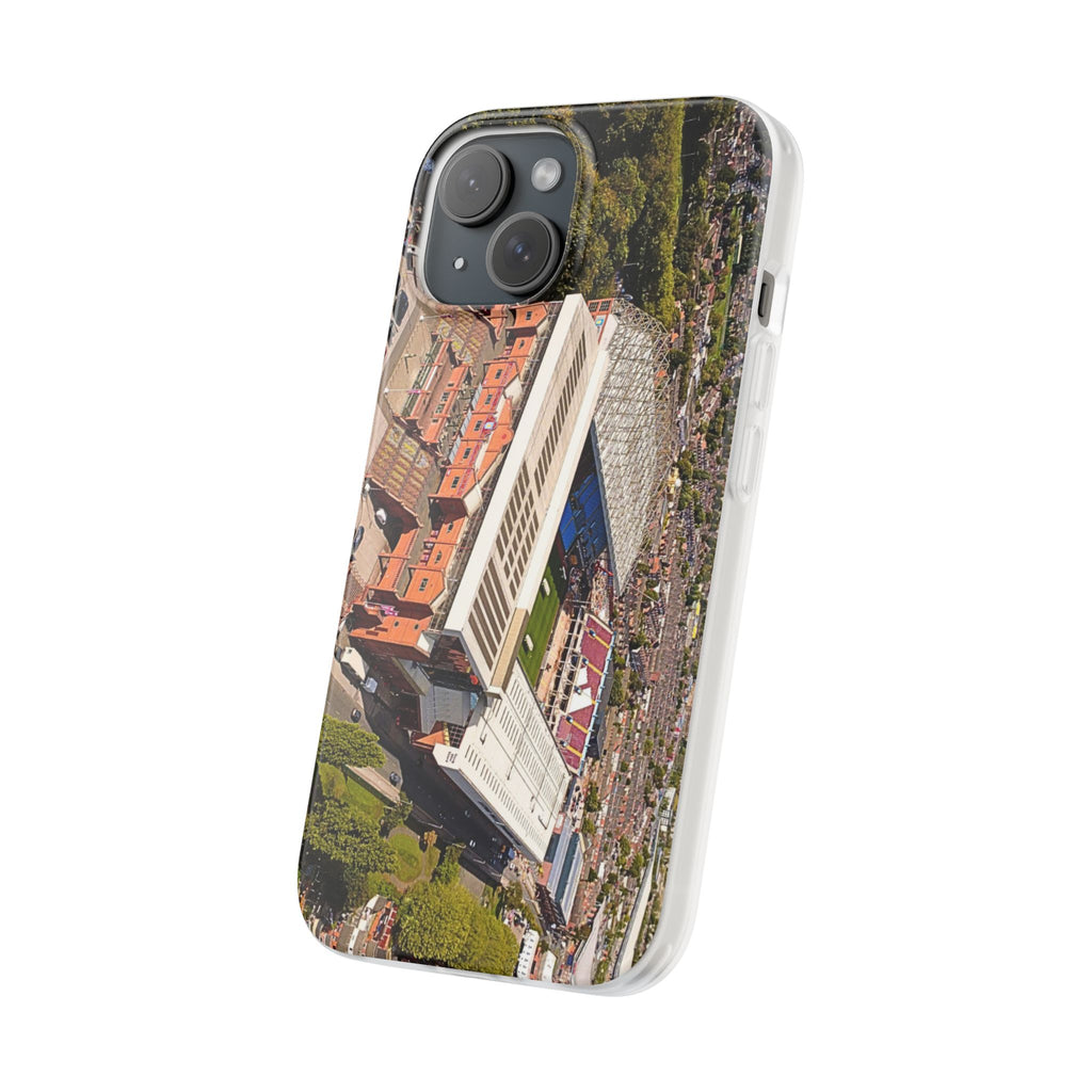 Villa Park Aerial Phone Case — Flexible Protective Flexi Case (Aston Villa, AVFC)