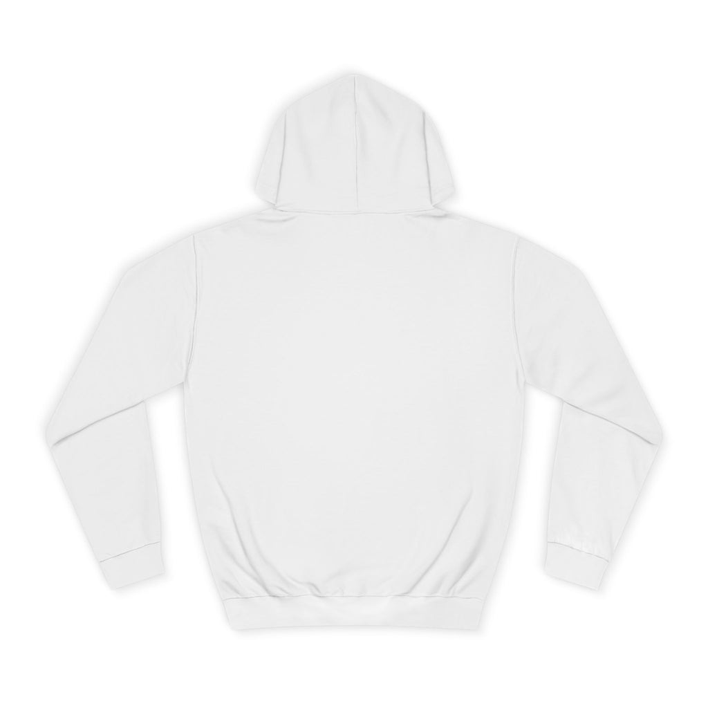 Classic College Crest Hoodie — Unisex Campus Sweatshirt