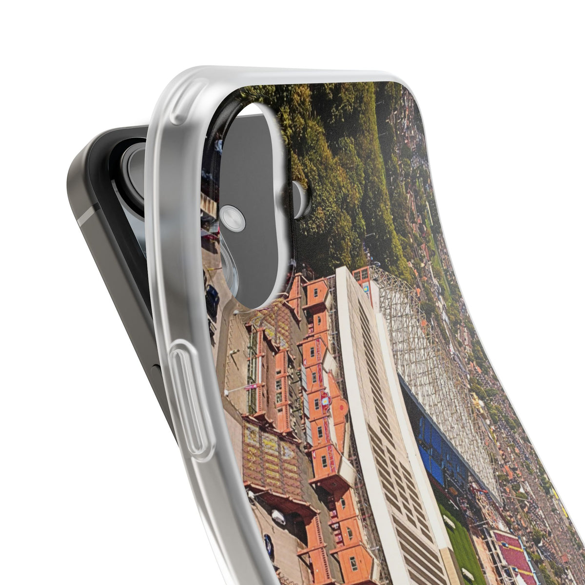 Villa Park Aerial Phone Case — Flexible Protective Flexi Case (Aston Villa, AVFC)