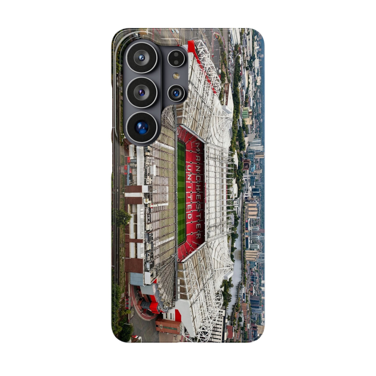 Old Trafford Aerial Side View — Manchester United — Premium Phone Case