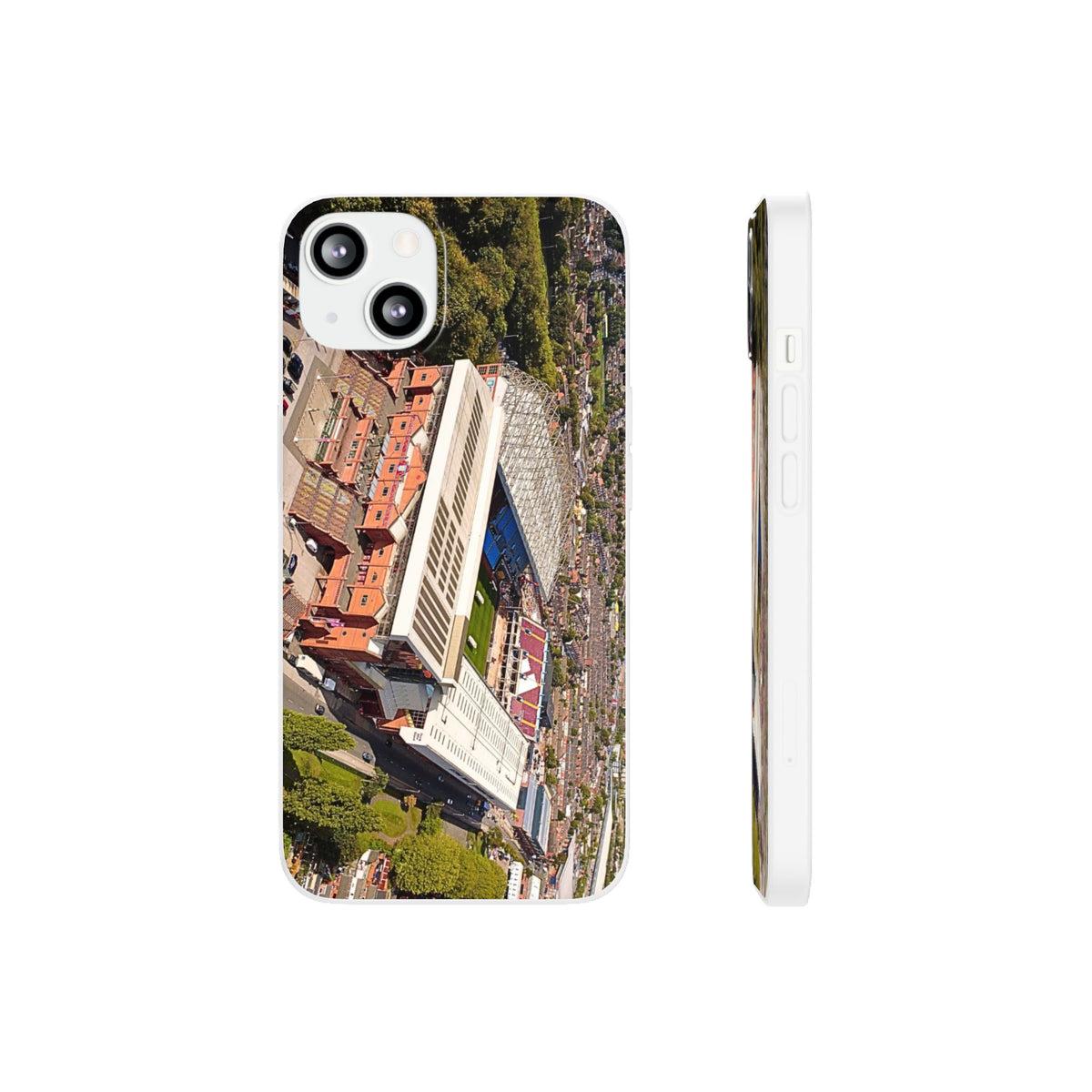 Villa Park Aerial Phone Case — Flexible Protective Flexi Case (Aston Villa, AVFC)