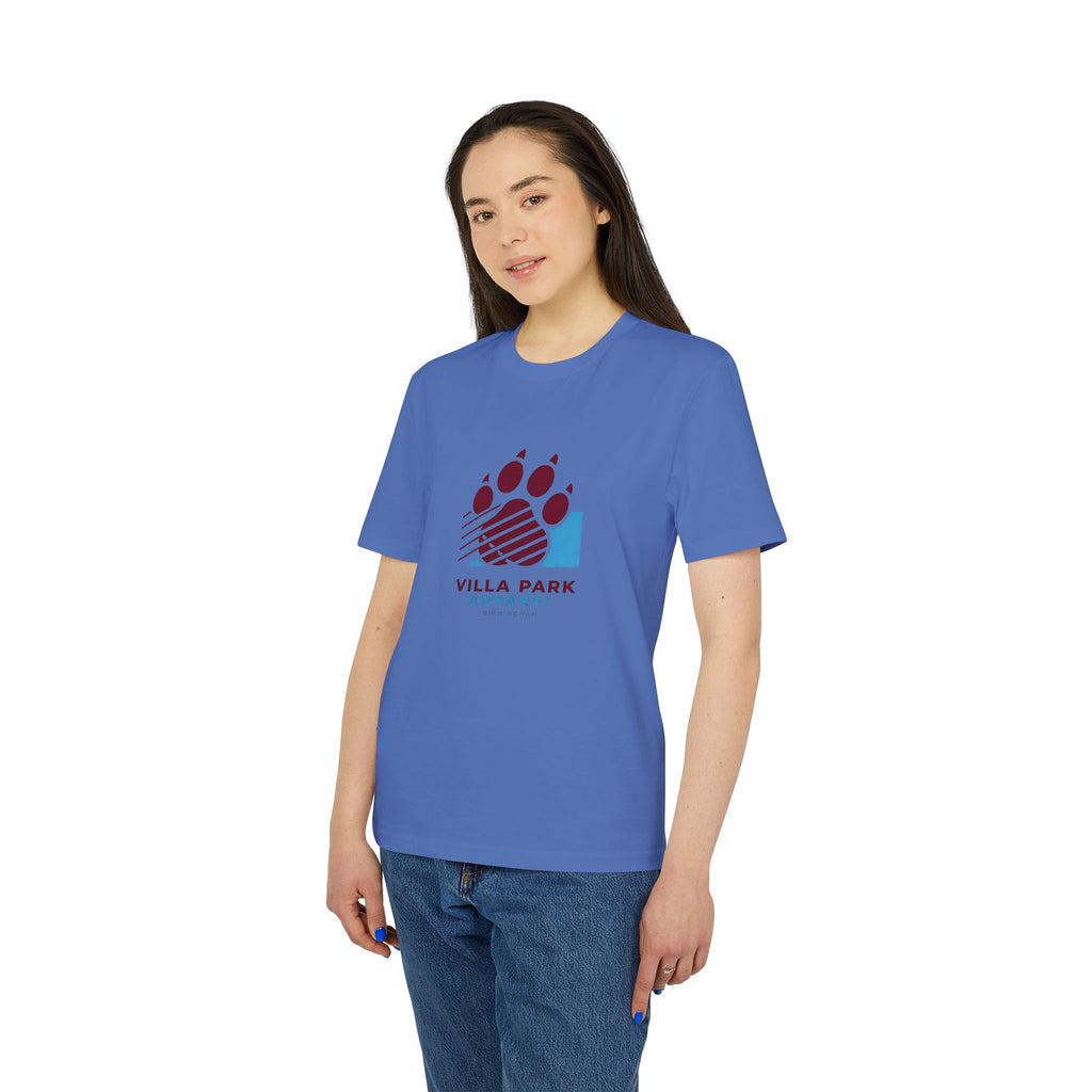 Villa Park Paw Retro Athletic T-Shirt — Vintage Maroon Paw Logo