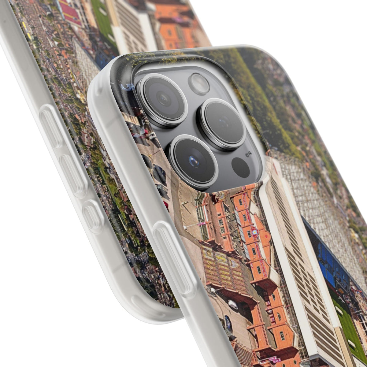 Villa Park Aerial Phone Case — Flexible Protective Flexi Case (Aston Villa, AVFC)