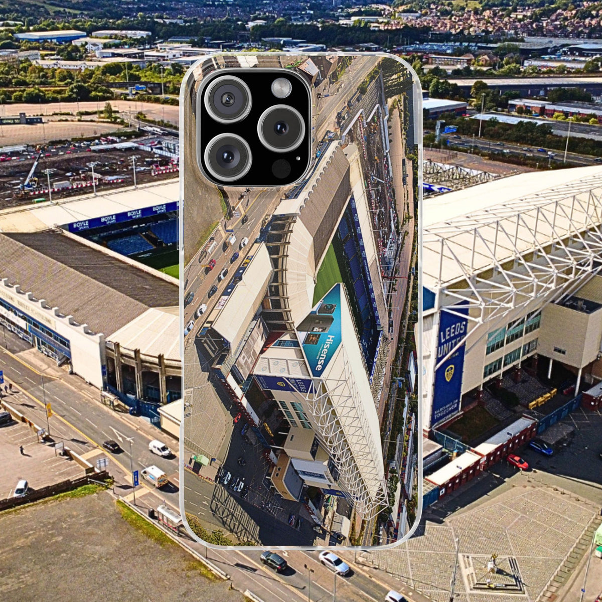 Leeds United — Elland Road Stadium — Flexi Phone Case — Yorkshire