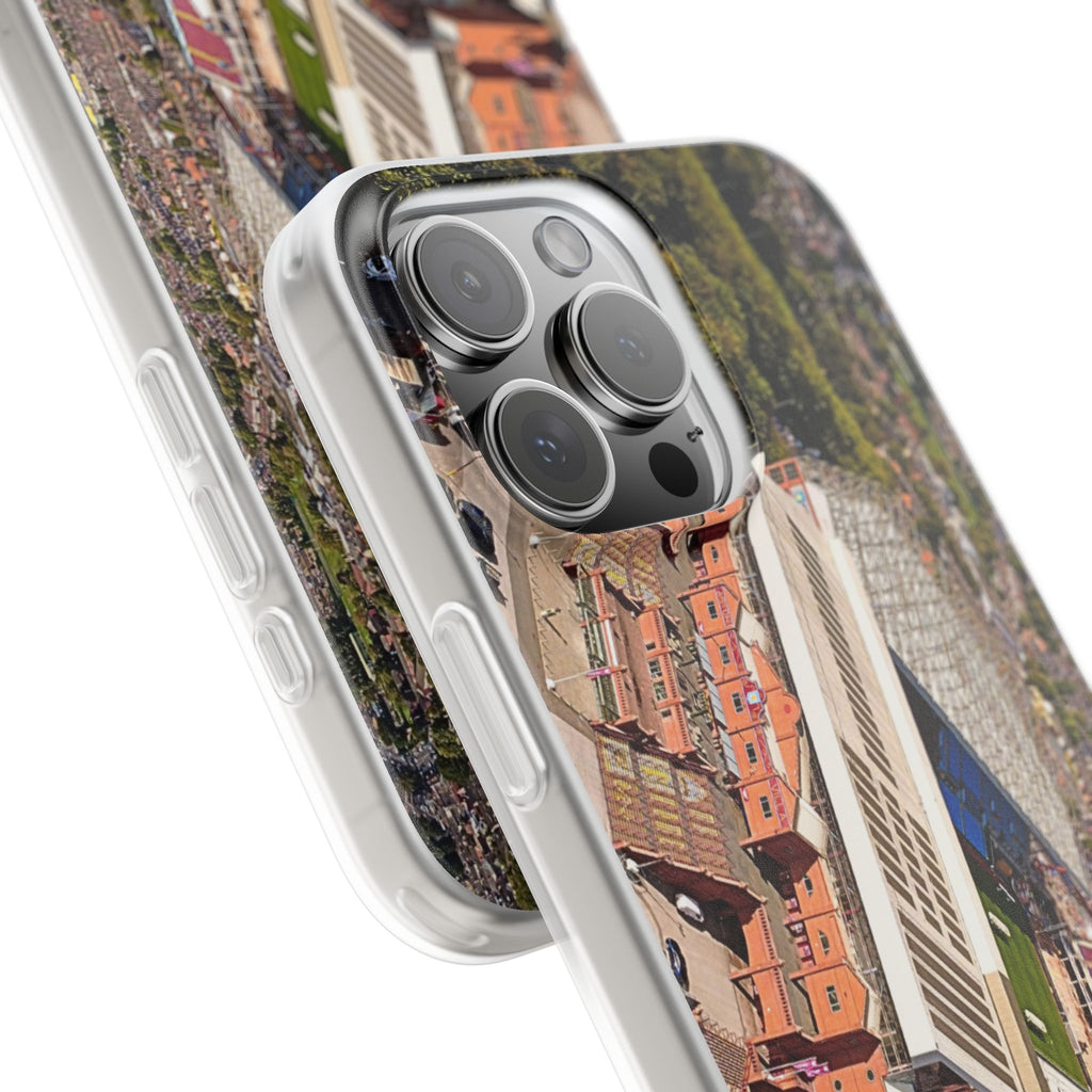 Villa Park Aerial Phone Case — Flexible Protective Flexi Case (Aston Villa, AVFC)