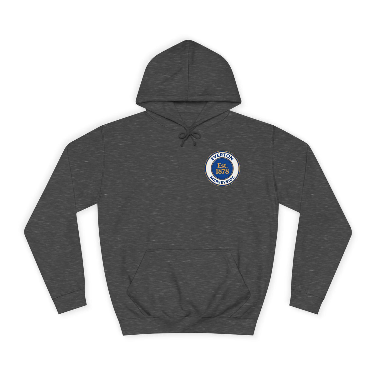 Classic College Crest Hoodie — Unisex Campus Sweatshirt
