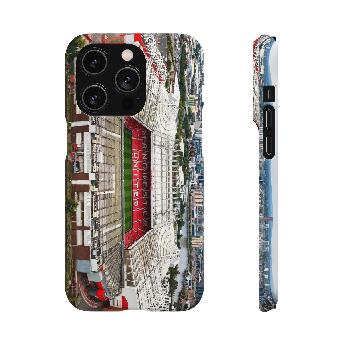 Old Trafford Aerial Side View — Manchester United — Premium Phone Case