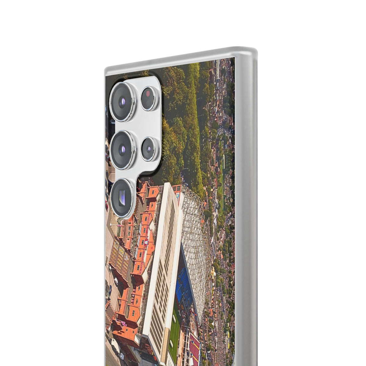 Villa Park Aerial Phone Case — Flexible Protective Flexi Case (Aston Villa, AVFC)
