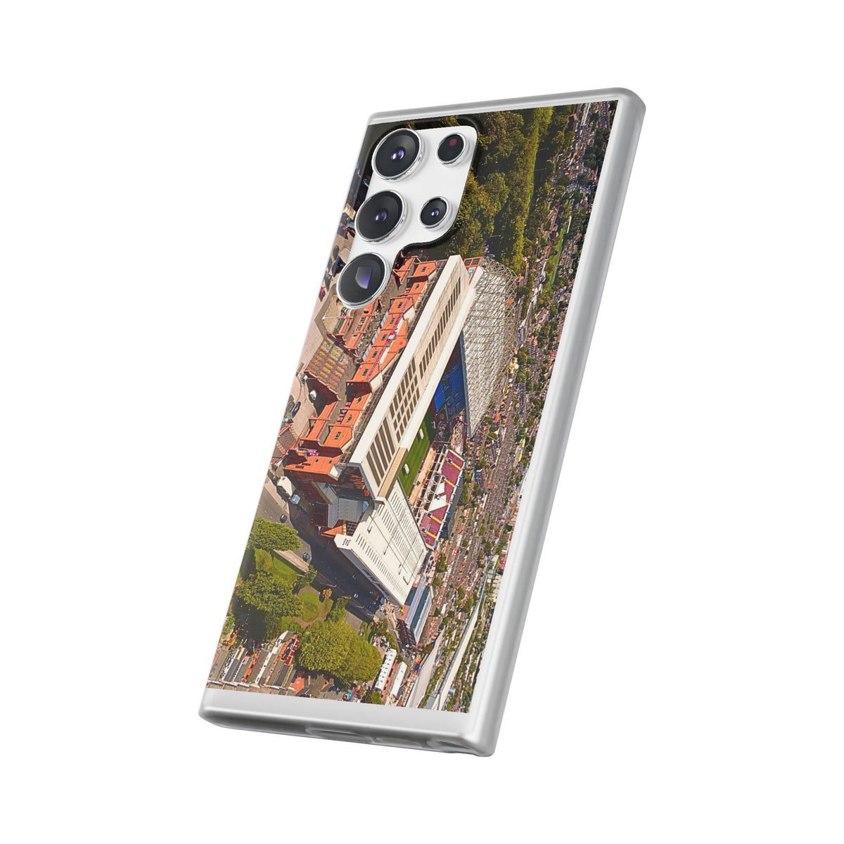 Villa Park Aerial Phone Case — Flexible Protective Flexi Case (Aston Villa, AVFC)