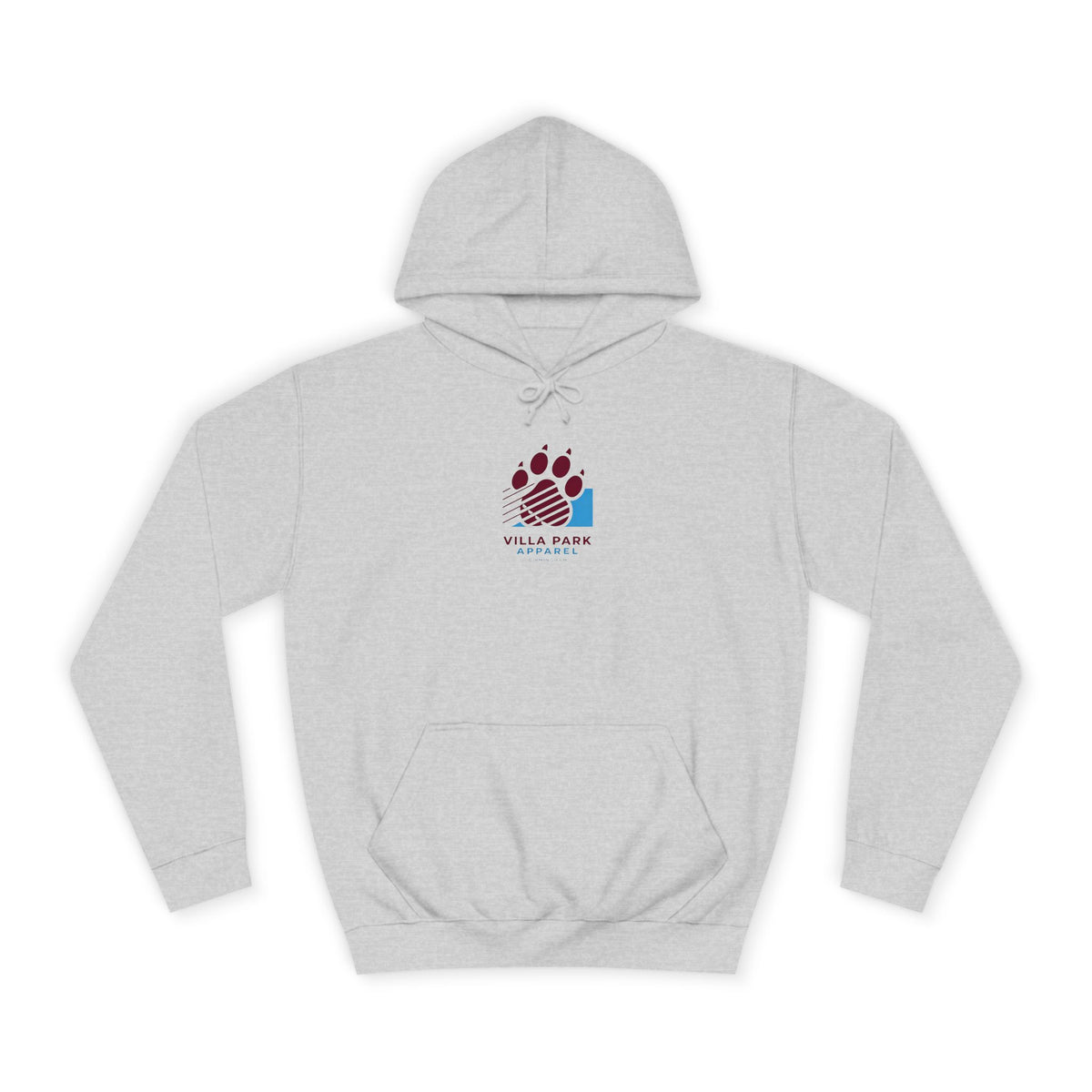 Villa Apparel Paw Hoodie — University Crest Pullover