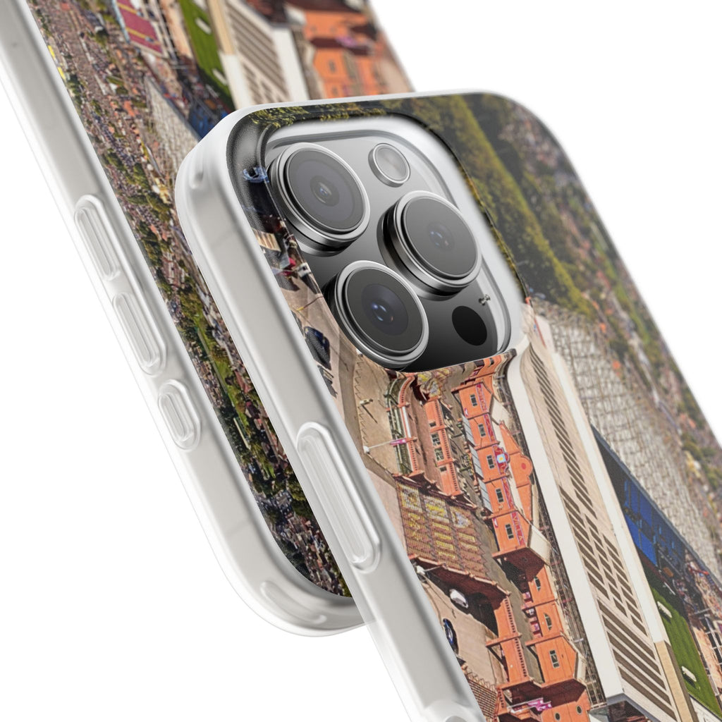 Villa Park Aerial Phone Case — Flexible Protective Flexi Case (Aston Villa, AVFC)