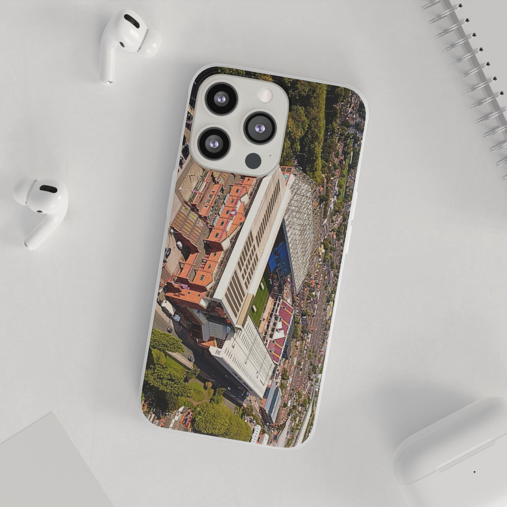 Villa Park Aerial Phone Case — Flexible Protective Flexi Case (Aston Villa, AVFC)